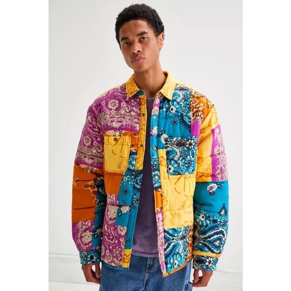 Bdg Quilted Bandana Paisley Print 